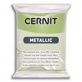CERNIT METALLIC, modelirna masa, Green Gold (051), 56 g