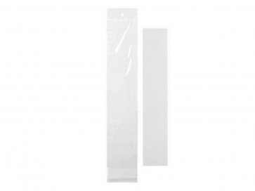 kartonček za zapestnico 4x22 cm, perla bele b., 1 kos