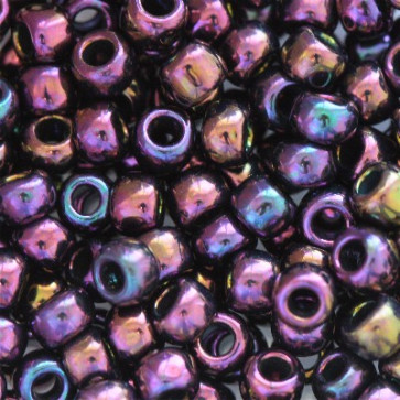 toho perle 3 mm, metallic iris purple, 25 gr