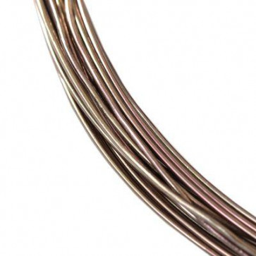 alu barvna žica za oblikovanje, 0.8 mm, rjava, dolžina: 5 m