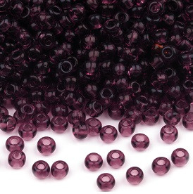 Rocailles perle 2,3 mm, purple plum, 25 g