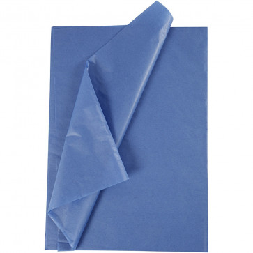 svilen papir (Tissue Paper) 14 g, 50x70 cm, Blue, 1 kos
