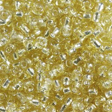 steklene perle 2 mm, zlate, 20 gr