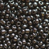 steklene perle 2 mm, črne, neprosojne, 20 gr