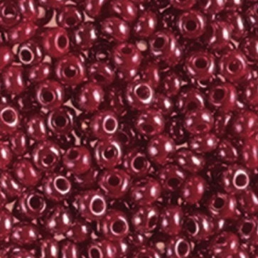 EFCO steklene perle 2,6 mm, vinsko rdeče, opalne, 17 g