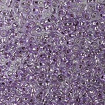 EFCO steklene perle 3,5 mm, prosojne, vijoličaste barve, 17 g