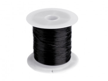 elastična vrvica, 1 mm, črna b., dolžina: 10 m