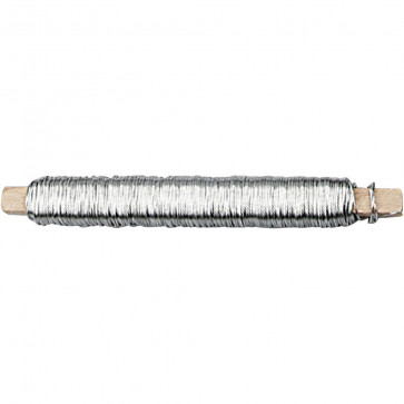žica za oblikovanje - aranžerska žica 0,6 mm, siva, 1 kos (cca 50 m)