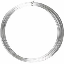 barvna žica za oblikovanje, 1 mm, dolžina: 16 m, srebrna
