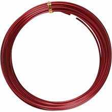 barvna žica za oblikovanje, 2 mm, dolžina: 10 m, rdeča