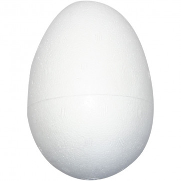 stiropor jajce 12 cm, 1 kos