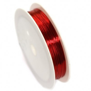 barvna žica za oblikovanje, 0,4 mm, dolžina: 17 m, rdeča