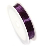 barvna žica za oblikovanje, 0,4 mm, dolžina: 17 m, vijola