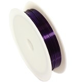 barvna žica za oblikovanje, 0,6 mm, dolžina: 5 m, vijola