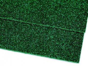 penasta guma "moosgumi", z bleščicami, 20x30 cm, debelina: 1,9 mm, pastel green, 1 kos