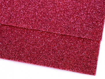 penasta guma "moosgumi", z bleščicami, 20x30 cm, debelina: 1,9 mm, pink, 1 kos