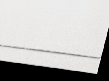 penasta guma "moosgumi", z bleščicami, 20x30 cm, debelina: 1,9 mm, white, 1 kos