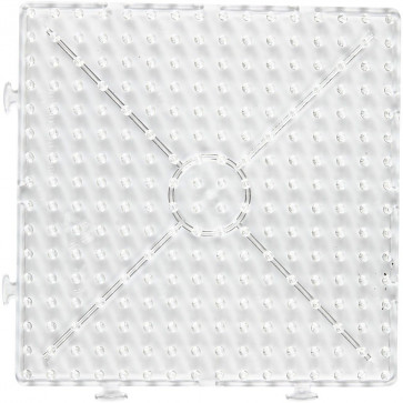 plošča za hama perle 10x10 mm - kvadrat 15x15 cm, 1 kos