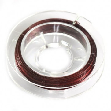 jeklena žica - zajla 0,38 mm, t.rdeča, dolžina, 9 m