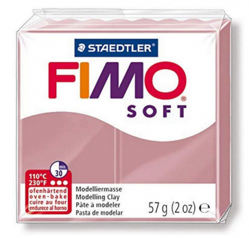 FIMO SOFT modelirna masa, antično roza (20), 57 g 