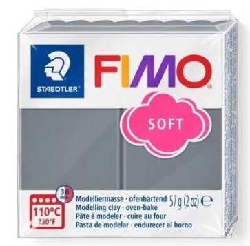 FIMO SOFT modelirna masa, stormy grey (T80), 57 g 