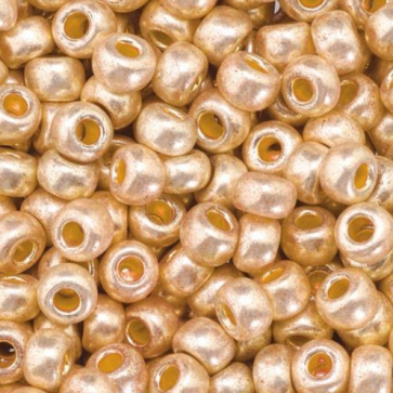 EFCO steklene perle 3,5 mm, bakrene, kovinske barve, 17 g