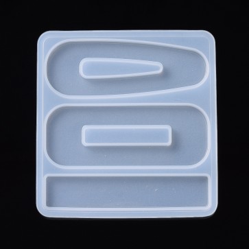 silikonski model - za lasnice, mix, 75x70.5x3.5 mm, 1 kos