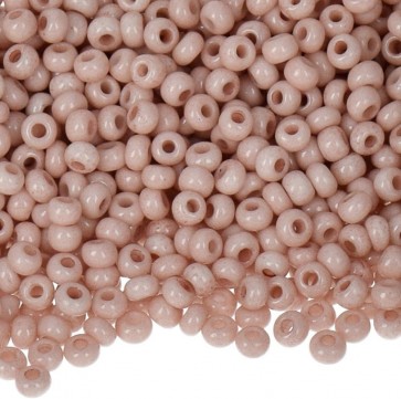 EFCO steklene perle 3,5 mm, pastelne naravno rjave, 17 g