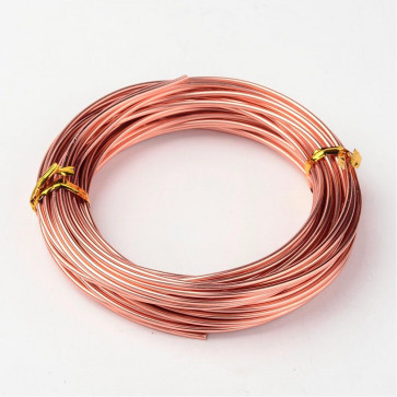 barvna žica za oblikovanje, 2 mm, Sandy Brown, dolžina: 10 m