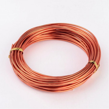 barvna žica za oblikovanje, 2 mm, oranžna, dolžina: 10 m