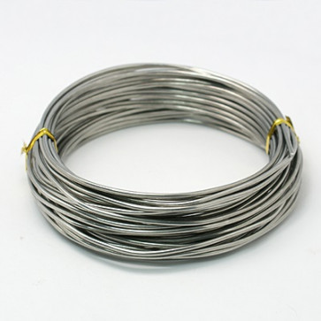 barvna žica za oblikovanje, 2 mm, platinaste b., dolžina: 10 m