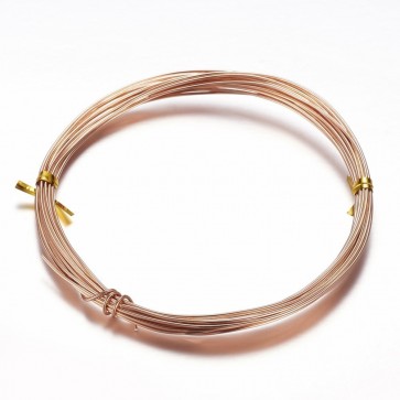barvna žica za oblikovanje, 0.8 mm, Sandy Brown, dolžina: 10 m
