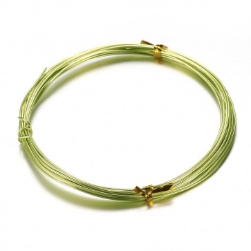 barvna žica za oblikovanje, 0.8 mm, Yellow Green, dolžina: 10 m
