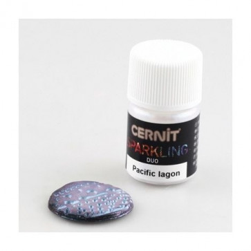 CERNIT Sparkling - mineralni prah, duo pacofoc lagoon, 2 g