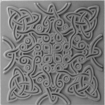 CERNIT teksturna plošča 9 x 9 cm, Celtic Knot, 1 kos