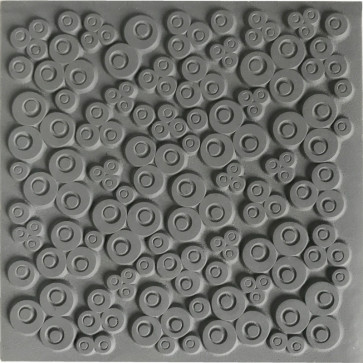 CERNIT teksturna plošča 9 x 9 cm, Contemporary Clovers, 1 kos