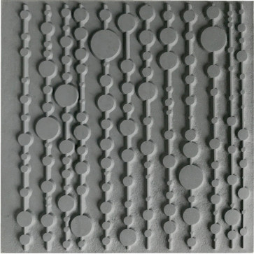 CERNIT teksturna plošča 9 x 9 cm, Pop Curtain, 1 kos