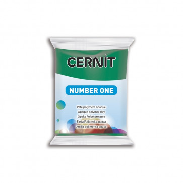 CERNIT NUMBER ONE, modelirna masa, Vert Emeraude (620), 56 g