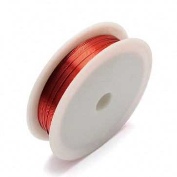 barvna žica za oblikovanje, oranžno rdeča, 0,30 mm, dolžina: 21 m