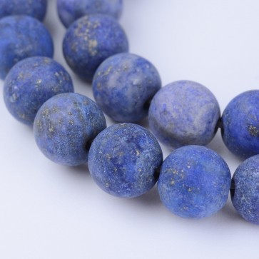 Perle iz poldragih kamnov, LAPIS LAZULI, 8 mm, velikost luknje 1mm, 1 kos