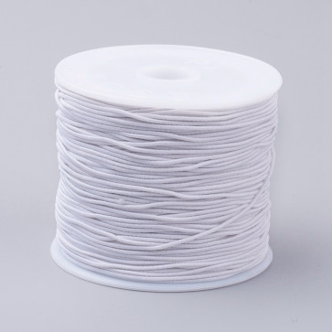 elastična vrvica 1 mm, bela, 18-20 m