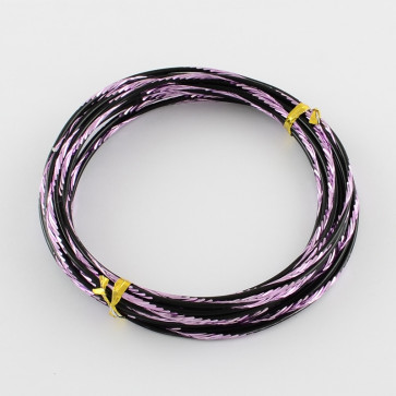 aluminijasta žica za oblikovanje, 2 mm, vijolična b., dolžina: 5 m, 1 kos