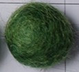 filc kroglice 2 cm, moss green, 1 kos