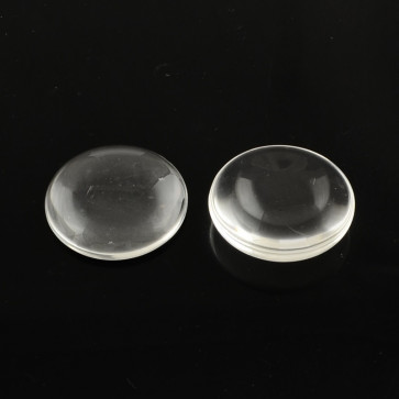 steklena kapljica 8 mm, prozorna, 1 kos