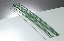 žica za oblikovanje - za oblikovanje rož, 1,2 mm, zelena b., dolžina: 40 cm, 1 kos