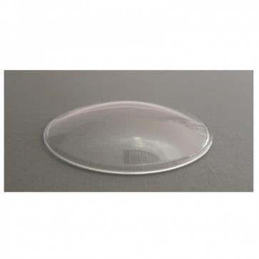 steklena izbočena podlaga za peko mase, premer: 7 cm, 1 kos