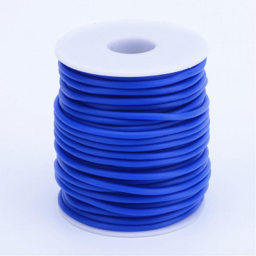 kavčuk osnova (gumi), debelina: 3 mm, modre b., velikost luknje: 1,5 mm, 1 m