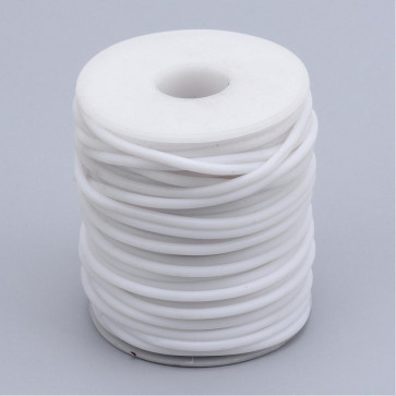 kavčuk osnova (gumi), debelina: 3 mm, bele b., velikost luknje: 1,5 mm, 1 m