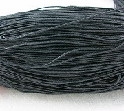 bombažna vrvica črna, 1.5 mm, dolžina: 10 m