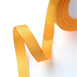satenast trak svetlo oranžen, širina: 50 mm, dolžina: 22 m